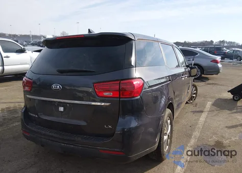 2019 Kia Sedona Lx из США, поврежденный, VIN KNDMB5C17K6547232